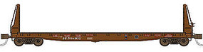 WheelsOfTime 70-Ton 53'6'' Welded Fish Belly Bulkhead Flatcar SP N Scale Model Train Freight Car #50021 WheelsOfTime 70-Ton 53'6'' Welded Fish Belly Bulkhead Flatcar SP N Scale Model Train Freight Car #50021