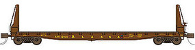 WheelsOfTime 70-Ton 53'6'' Welded Fish Belly Bulkhead Flatcar ARR N Scale Model Train Freight Car #50030 WheelsOfTime 70-Ton 53'6'' Welded Fish Belly Bulkhead Flatcar ARR N Scale Model Train Freight Car #50030
