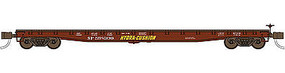 WheelsOfTime F-70-16 Standard Deck Flatcar ''Hydra-Cushion'' SP N Scale Model Train Freight Car #50040