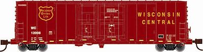 WheelsOfTime PC&F 50 70-Ton RBL Insulated Double Plug-Door Boxcar N Scale Model Train Freight Car #61039