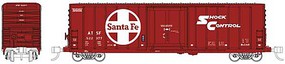 WheelsOfTime N PC&F 50' BOXCAR ATSF 522529 WheelsOfTime N PC&F 50' BOXCAR ATSF 522529