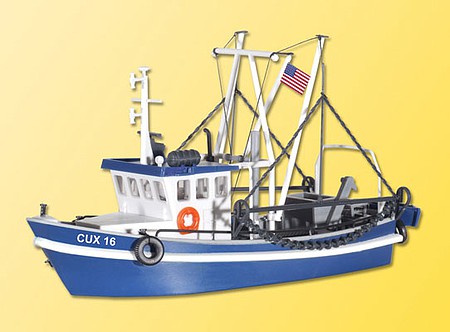 Walthers-Acc Modern Fishing Boat Kit HO Scale Model Railroad Vehicle #11016