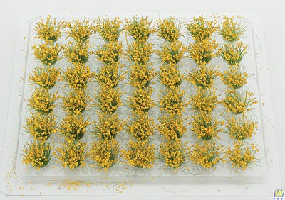 Walthers-Acc Grass Tufts - Blooming Flowers - pkg(42) Each; 1/4 .06cm