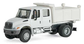 Walthers-Acc International(R) 4300 Crew-Cab Dump Truck Assembled White with Utility Company decals Walthers-Acc International(R) 4300 Crew-Cab Dump Truck Assembled White with Utility Company decals