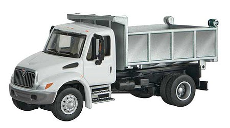 Walthers-Acc International(R) 4300 White Single-Axle Dump Truck HO Scale Model Railroad Vehicle #11637