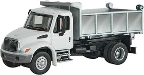 Walthers-Acc International(R) 4300 Single-Axle Dump Truck Assembled White with Utility Company decals Walthers-Acc International(R) 4300 Single-Axle Dump Truck Assembled White with Utility Company decals