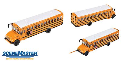 Walthers-Acc International CE Yellow School Bus HO Scale Model Railroad Vehicle #11701