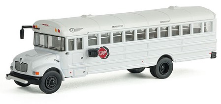 Walthers-Acc International(R) MOW White Crew Bus HO Scale Model Railroad Vehicle #11702