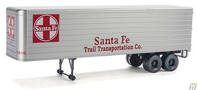 Walthers-Acc 35' Fluted-Side Trailer 2-Pack Assembled Santa Fe Walthers-Acc 35' Fluted-Side Trailer 2-Pack Assembled Santa Fe