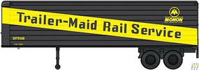 Walthers-Acc 35' Fluted-Side Trailer 2-Pack Assembled Monon Walthers-Acc 35' Fluted-Side Trailer 2-Pack Assembled Monon