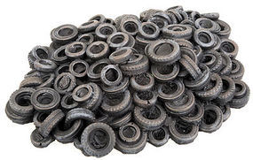 Walthers-Acc Tires Scrap Pile 1-Piece Casting Walthers-Acc Tires Scrap Pile 1-Piece Casting
