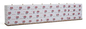 Walthers-Acc Wrapped Lumber Load for WalthersProto CC&F Bulkhead Flatcar MacMillian Bloedel Walthers-Acc Wrapped Lumber Load for WalthersProto CC&F Bulkhead Flatcar MacMillian Bloedel