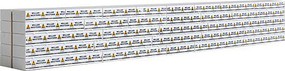 Walthers-Acc Wrapped Lumber Load for WalthersMainline 72' Centerbeam Flatcar Millar Western Walthers-Acc Wrapped Lumber Load for WalthersMainline 72' Centerbeam Flatcar Millar Western
