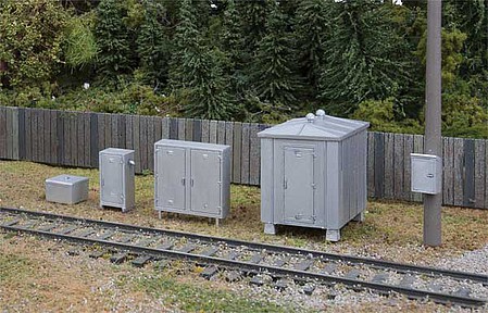 Walthers-Acc Vintage Trackside Detail Set Kit HO Scale Model Railroad Trackside Accessory #4140