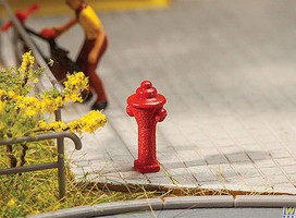 Walthers-Acc Fire Hydrants (10) HO Scale Model Railroad Building Accessory #4143