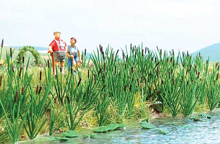 Walthers-Acc Cattails Kit (60) Model Railroad Grass Earth #4179
