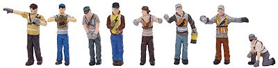 Walthers-Acc Modern Rail Workers 8/ - HO-Scale (8)
