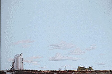 Walthers-Acc Prairie/Grain Elevator Background Scene 24 x 36 Model Railroad Scenery Supply #709