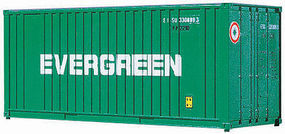 Walthers-Acc 20' Container Evergreen HO Scale Model Train Freight Car Load #8002
