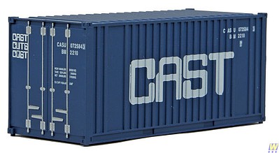 Walthers-Acc 20 CAST Container w/ Flat Panel HO Scale Model Train Freight Car Load #8009