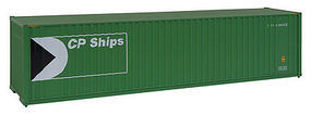 Walthers-Acc 40' HC Container CP Ships HO Scale Model Train Freight Car Load #8206