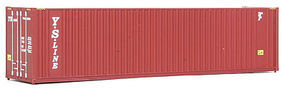 Walthers-Acc 40' Hi-Cu Container YS Line HO Scale Model Train Freight Car Load #8212 Walthers-Acc 40' Hi-Cu Container YS Line HO Scale Model Train Freight Car Load #8212