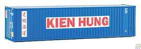Walthers-Acc 40' Hi-Cube Corrugated Container w/Flat Roof Assembled Kien Hung (blue, white, red) Walthers-Acc 40' Hi-Cube Corrugated Container w/Flat Roof Assembled Kien Hung (blue, white, red)
