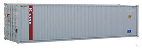 Walthers-Acc 40' Hi-Cube Corrugated Container K-Line HO Scale Model Train Freight Car Load #8252