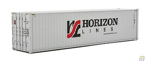 Walthers-Acc 40' Hi-Cube Corrugated-Side Container Assembled Horizon Lines (gray, black, red) Walthers-Acc 40' Hi-Cube Corrugated-Side Container Assembled Horizon Lines (gray, black, red)