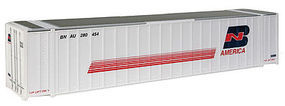 Walthers-Acc 48' RS Container BN America HO Scale Model Train Freight Car Load #8457 Walthers-Acc 48' RS Container BN America HO Scale Model Train Freight Car Load #8457