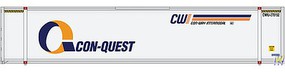 Walthers-Acc 48' Smooth-Side Container Assembled Conquest Walthers-Acc 48' Smooth-Side Container Assembled Conquest