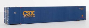 Walthers-Acc 53' CSX Intermodal Singamas Corrugated-Side Container HO Scale Model Train Freight #8528