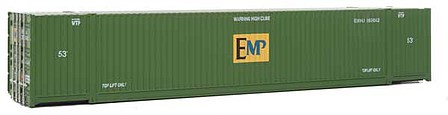 Walthers-Acc 53 EMP Singamas Corrugated-Side Container HO Scale Model Train Freight Car Load #8530