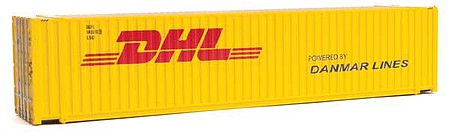 Walthers-Acc 45 DHL CIMC Container HO Scale Model Train Freight Car Load #8560