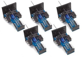 Walthers-Elec Walthers Layout Control System Vertical Mount Switch Machine 5-Pack -
