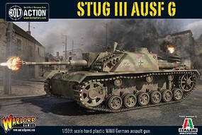 Warload-Games WWII StuG III Ausf G German Assault Gun Tank Plastic Model Tank Kit 1/56 Scale #12007