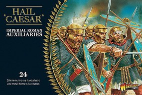 Warload-Games Imperial Roman Auxiliaries (24) Plastic Model Figure Kit 1/56 Scale #ir05 Warload-Games Imperial Roman Auxiliaries (24) Plastic Model Figure Kit 1/56 Scale #ir05