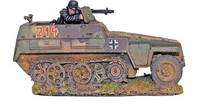 Warload-Games WWII SdKfz 250/1 Neu German Halftrack Plastic Model Military Vehicle Kit 1/56 #wm103 Warload-Games WWII SdKfz 250/1 Neu German Halftrack Plastic Model Military Vehicle Kit 1/56 #wm103