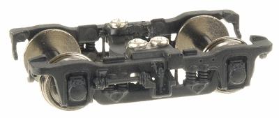 Walthers Lightweight Passenger Truck GSC 41-N-11 w/Disk Brakes (Black) HO Scale Model Train Truck #1305