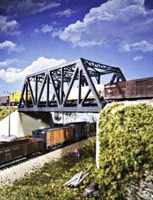 Walthers Double-Track Truss Bridge - Kit - 15 x 5 x 4-1/4 HO Scale Model Railroad Bridge #3012