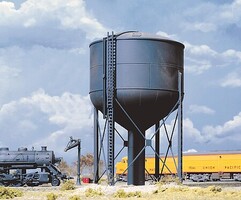 Walthers Steel Water Tank - Kit - 3-1/4 x 3 x 7''
