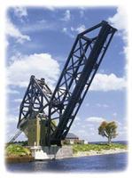 Walthers Bascule Bridge HO Scale Model Railroad Building #3070