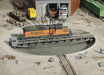 Walthers 90 Turntable Kit HO Scale Model Railroad Operating Accessory #3171