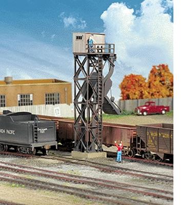 Walthers Cinder Conveyor & Ash Pit - Kit HO Scale Model Railroad Building #3181