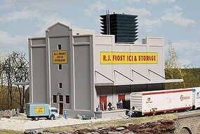 Walthers R. J. Frost Ice & Storage - Kit - 7-1/4 x 7-1/4 x 5''