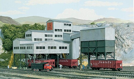 Walthers New River Mining Company - Kit N Scale Model Railroad Building #3221