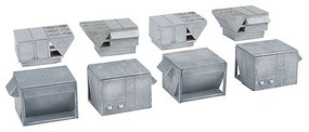 Walthers HVAC Units Kit 4 each of 2 Styles of Rooftop Air Conditioners N-Scale