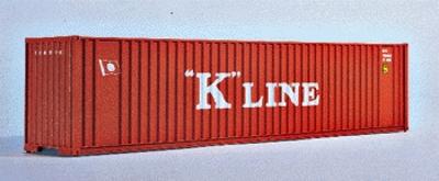 Walthers 40 High-Cube Container - K-Line N Scale Model Train Freight Car Load #3404