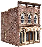 Vics Barber Shop - Kit - 2-1/2 x 3-1/2 x 3-3/8 HO Scale Model Railroad Building #3471