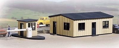 Walthers Office & Guard Shack - Kit HO Scale Model Railroad Building #3517